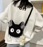 Cute Plush Bunny Crossbody Bag – Fluffy Mini Shoulder Bag for Women & Girls