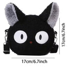 Cute Plush Bunny Crossbody Bag – Fluffy Mini Shoulder Bag for Women & Girls