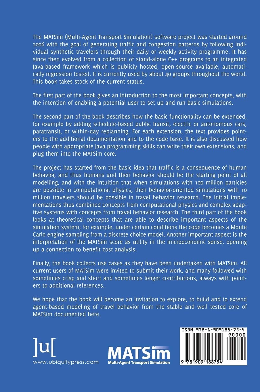 The Multi-Agent Transport Simulation (MATSim)